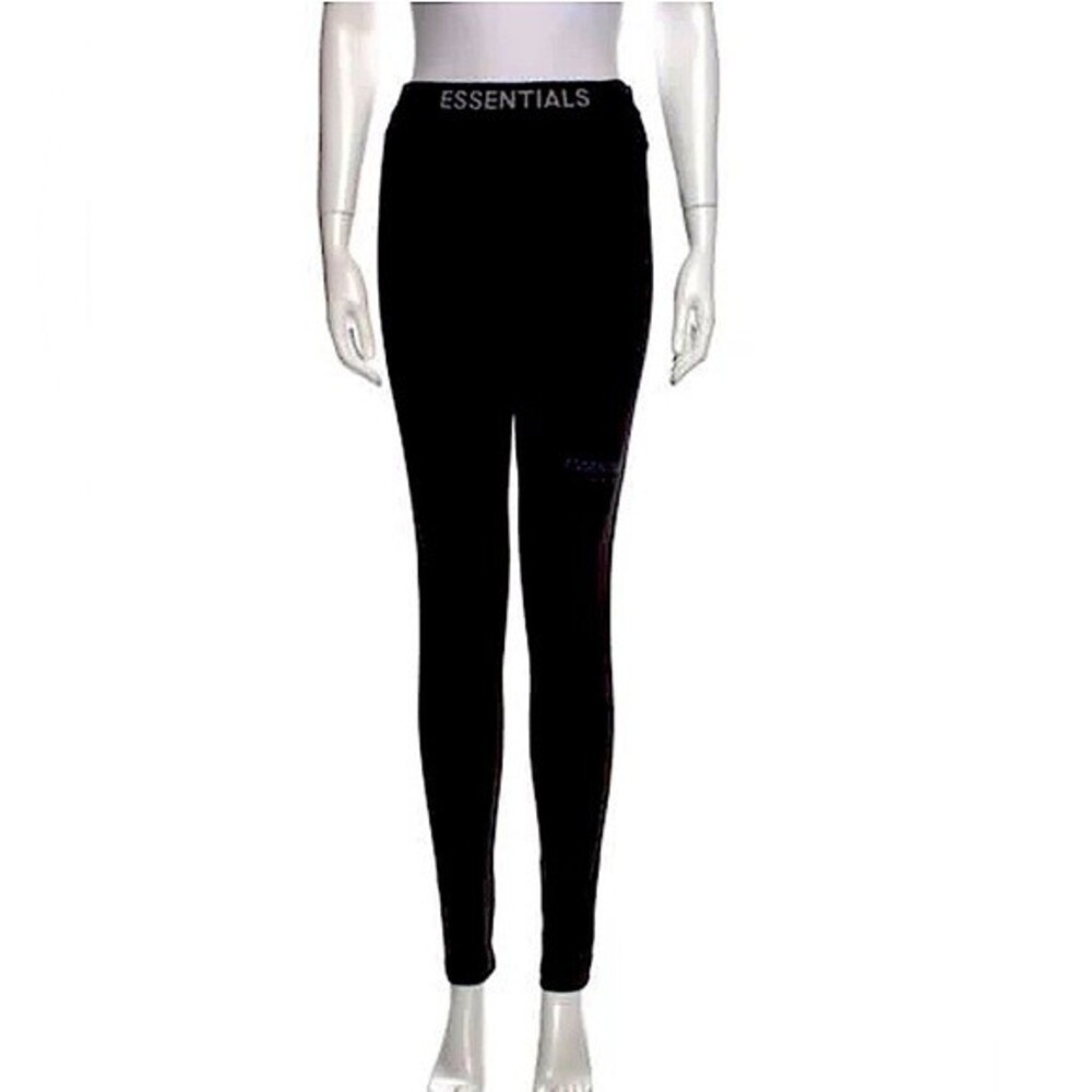 Fear of God Ankle Zipper Sweat Skinny Leg Pants Black size large